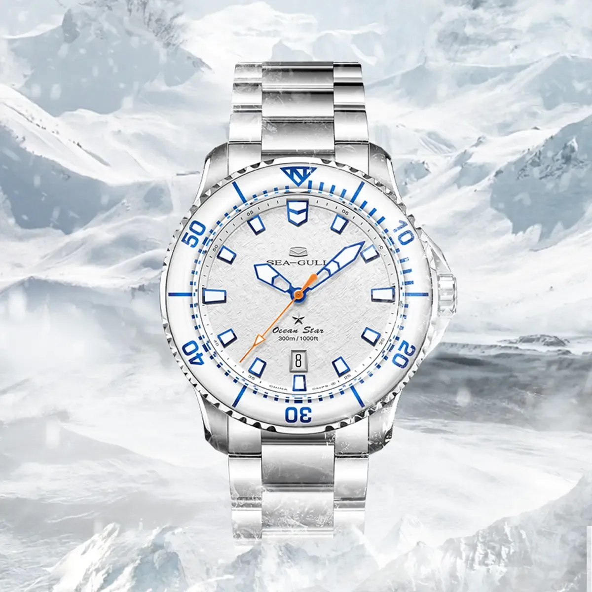 Ocean Series | Dragon Kings of the Four Seas | Dive | Dual Strap | 44mm