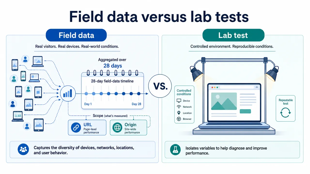 Field data versus lab tests
