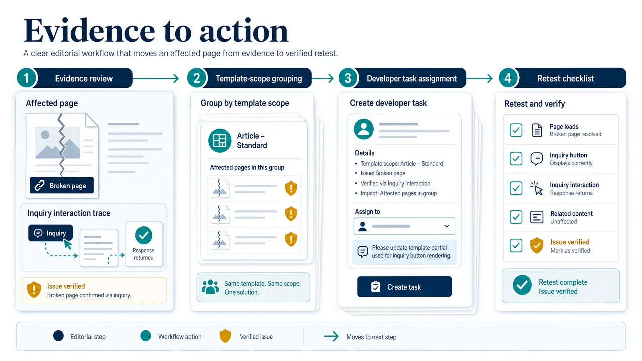 Evidence to action