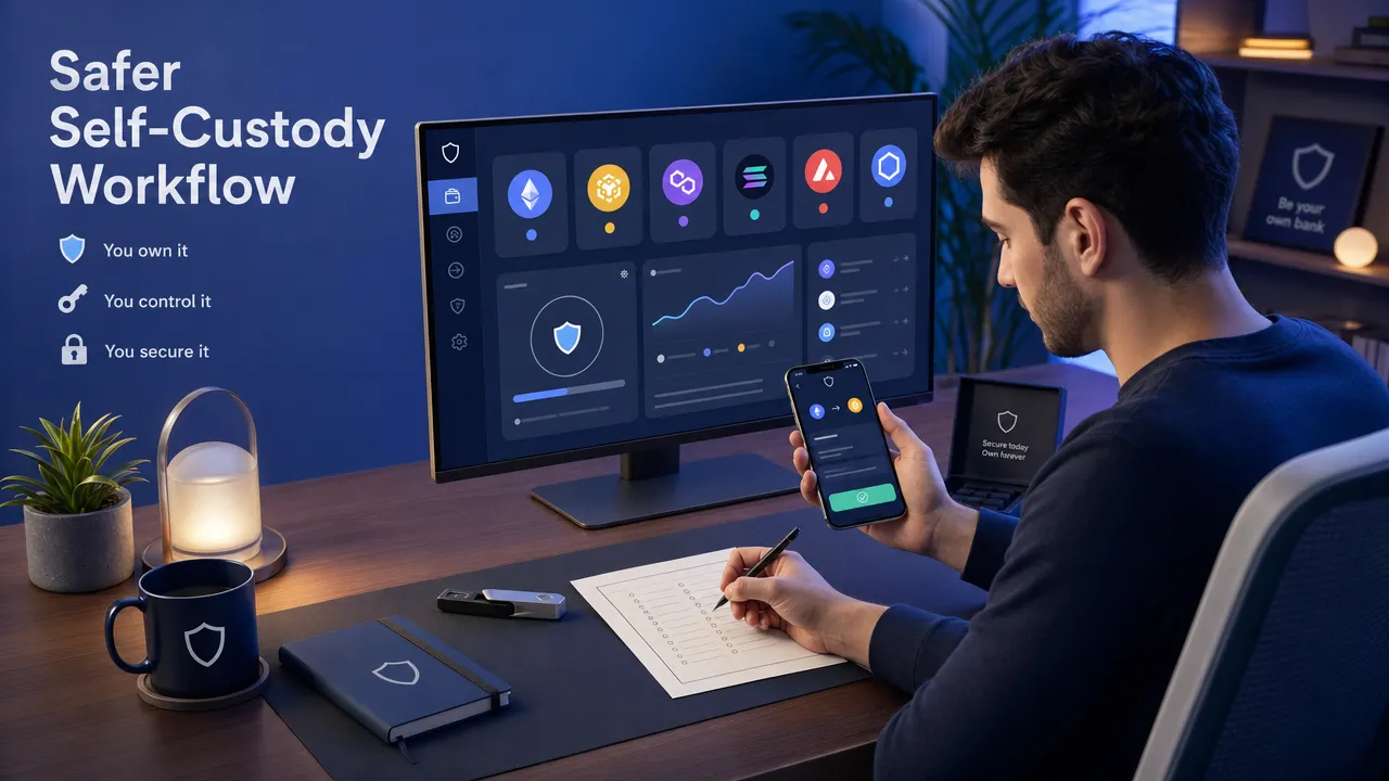 Safer Self-Custody Workflow