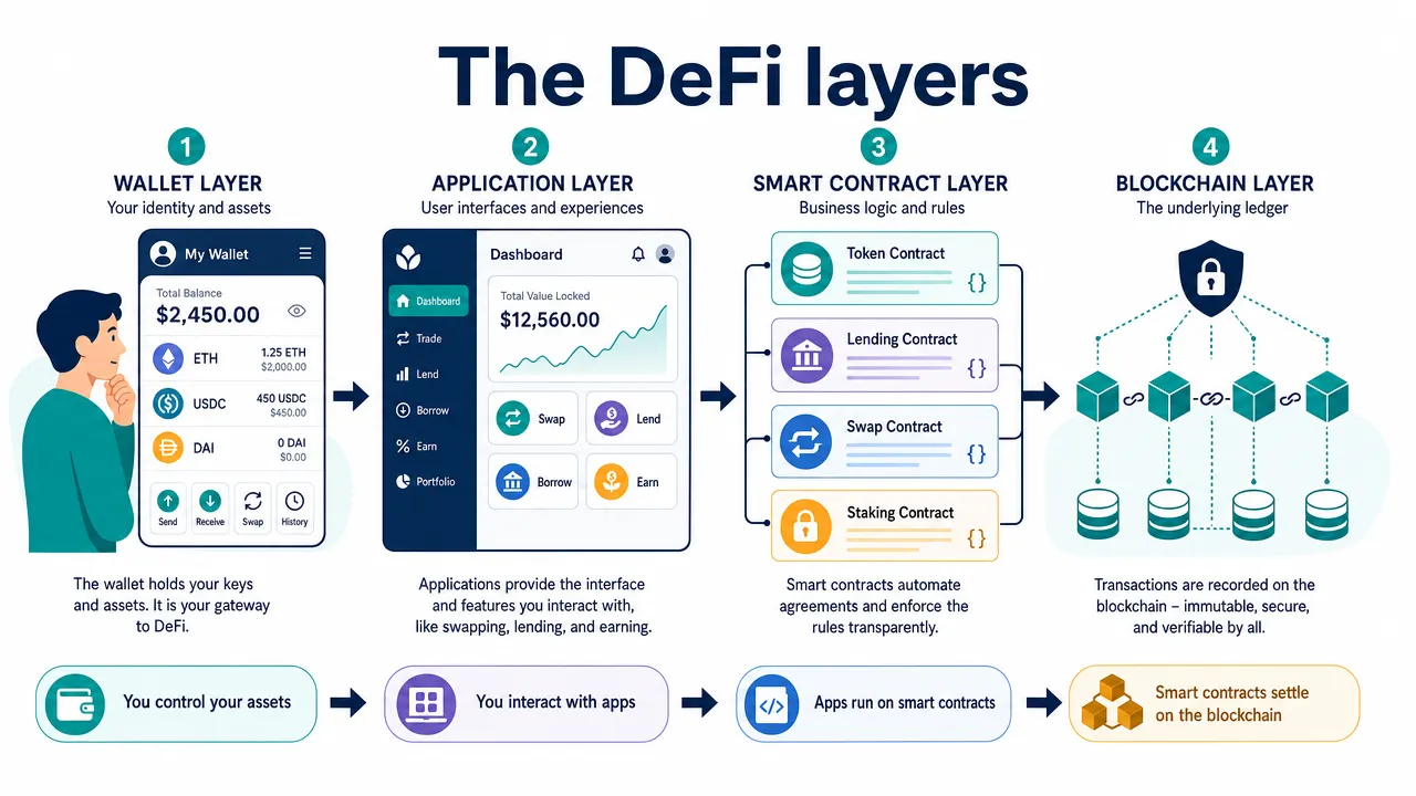 The DeFi layers