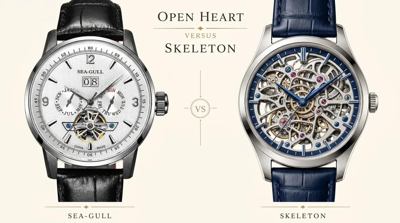 Open heart versus skeleton