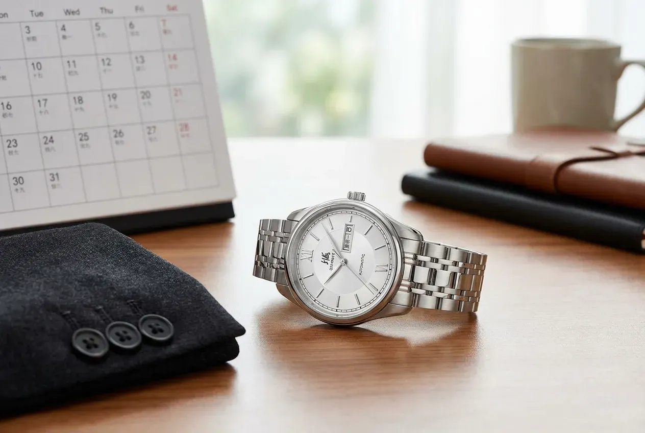 Business Classic White Dial for a composed workday