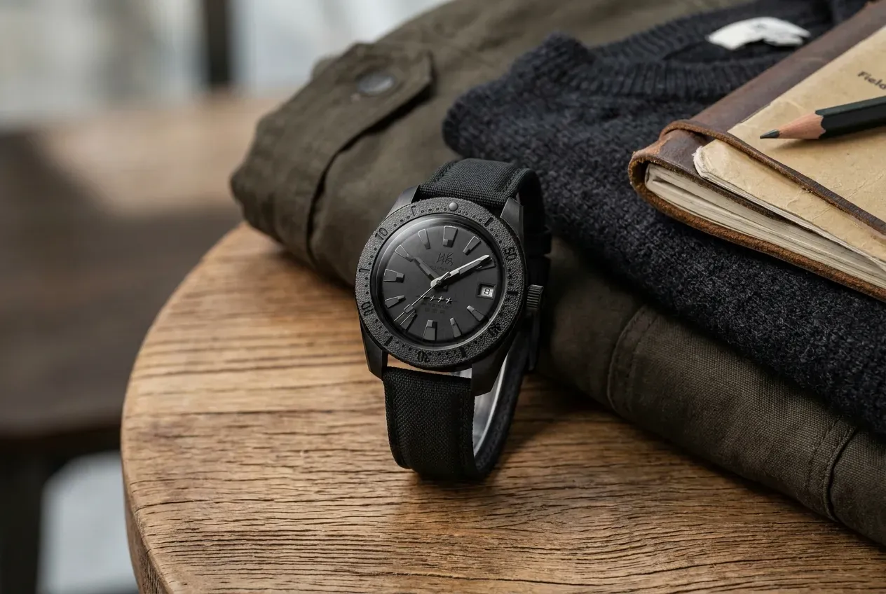 114 Military Black for relaxed weekend plans