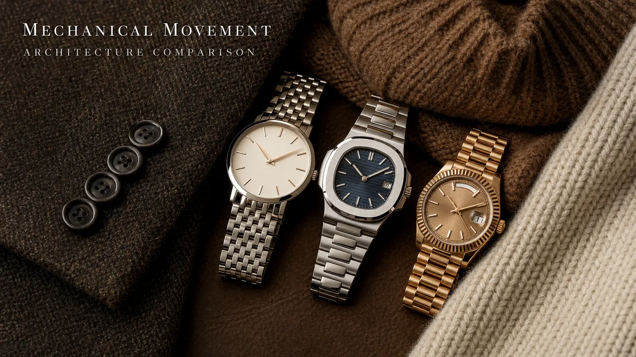 Mechanical Movement Architecture Comparison