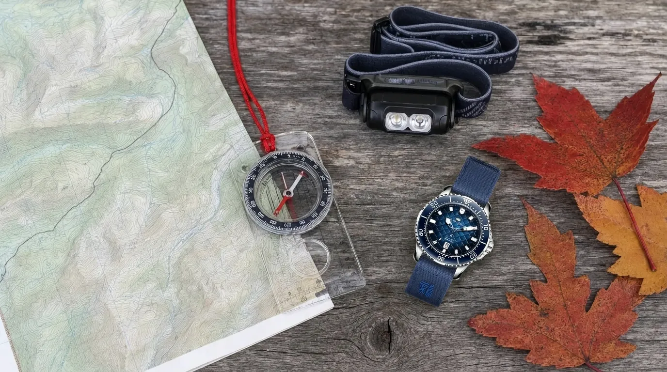 Trail Preparation Flatlay
